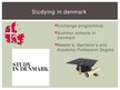 Presentations 'Education in Denmark', 13.