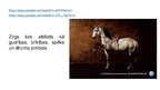Presentations 'Zirgs kā simbols', 12.