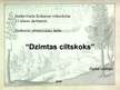 Presentations 'Dzimtas ciltskoks', 1.