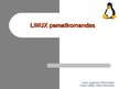 Presentations 'Linux pamatkomandas konsolē', 1.