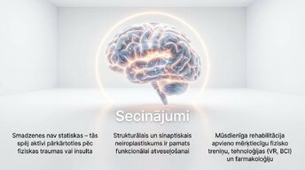 Presentations 'Vai smadzenes spēj pārveidoties pēc traumas vai insulta', 13.