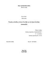 Research Papers 'Naudas attīstības vēsture Latvijā un tās loma Latvijas ekonomikā', 1.