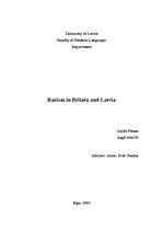 Essays 'Racism in Britain and Latvia', 62.