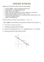 Summaries, Notes 'Lineārā funkcija un kvadrātfunkcija', 1.