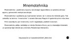 Presentations 'Mnemotehnika', 2.
