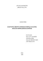 Research Papers 'Kvantitatīvā smektītu noteikšana Pampāļu un Saltišču mālos ar hidroklasifikācija', 1.