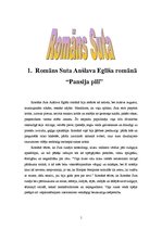 Research Papers 'Romāns Suta', 1.