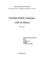 Research Papers 'Nodokļu būtība, funkcijas, veidi un likmes', 1.