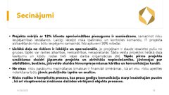 Presentations 'Risku vadība uzņēmumam SIA 
‘’Linas Agro’’ Graudu centrs', 16.