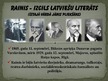 Presentations 'Rainis - izcils latviešu literāts', 1.