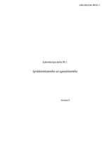 Summaries, Notes 'Laboratorijas darbs 1: SprādzienbIstamība un ugunsbīstamība', 1.