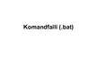 Research Papers 'Komandfaili (.bat)', 1.