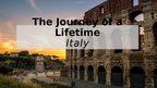 Presentations 'The Journey of a Lifetime Italy', 1.