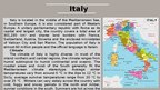 Presentations 'The Journey of a Lifetime Italy', 3.