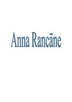 Research Papers 'Anna Rancāne', 1.