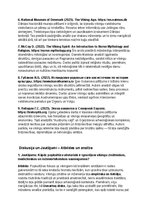 Summaries, Notes 'Vikingu vēsture, kultūra, mitoloģija, sabiedrība un kultūras mantojums', 34.