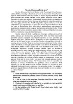 Summaries, Notes 'Andreja Upīša noveles', 5.