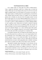 Summaries, Notes 'Annas Kareņinas tēla analīze Ļeva Tolstoja romānā "Anna Kareņina"', 3.