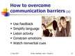 Presentations 'Communication and Interpersonal Skills', 10.