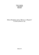 Research Papers 'Mihaila Bulgakova romāns "Meistars un Margarita" un ētiskās problēmas tajā', 1.