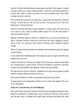 Essays 'The role of sports in a young person’s life', 4.