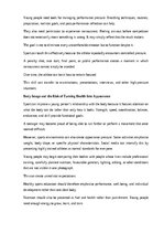 Essays 'The role of sports in a young person’s life', 7.