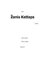 Research Papers 'Žanis Katlaps', 1.