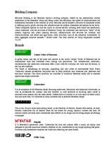 Summaries, Notes 'Benetton Group', 4.