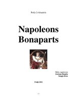 Research Papers 'Napoleons Bonaparts', 1.