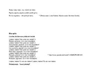 Summaries, Notes 'Patstāvīgais darbs – izvērsts dienas plānojums (Mūzikas metodikā)', 8.