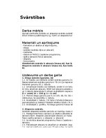 Samples 'Svārstības', 1.