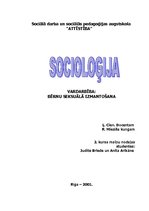 Research Papers 'Socioloģija saistībā ar seksuālo vardarbību pret bērniem', 1.