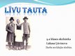 Presentations 'Līvu tauta', 1.