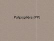 Presentations 'Polipropilēns', 1.