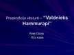 Presentations 'Valdnieks Hammurapi', 1.
