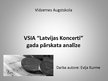 Research Papers 'VSIA "Latvijas Koncerti" gada pārskata analīze', 20.