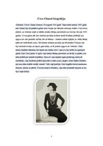 Research Papers 'Izcila, vēsturiska personība Coco Chanel', 5.