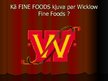 Presentations 'Kā "Fine foods" kļuva par "Wicklow Fine Foods"', 1.