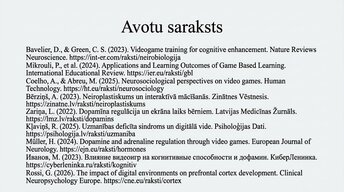 Presentations 'Videospēļu ietekme uz smadzeņu attīstību un uzmanību', 13.
