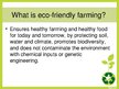 Presentations 'Eco-Friendly Farming', 3.
