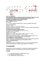 Summaries, Notes 'Elektromagnētisms', 10.