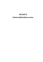 Research Papers 'Windows2000 ielādes process', 1.