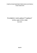 Research Papers 'Frazeoloģismi ar nozīmi "godīgums / negodīgums" latviešu, angļu un krievu valodā', 1.