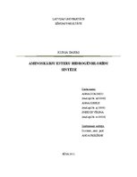 Research Papers 'Aminoskābju esteru hidrogēnhlorīdu sintēze', 1.