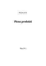 Research Papers 'Piena produkti', 1.