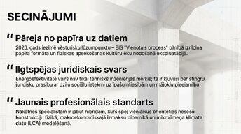 Presentations 'Būvniecības projekta pilns analīzes modelis', 13.