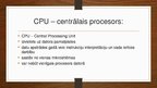 Presentations 'Centrālais procesors, tā nozīme un funkcijas, raksturlielumi', 2.