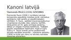Presentations 'Latvijas kultūras kanons', 5.