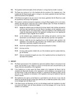 Summaries, Notes 'Īres līgums angļu valodā / Tenancy Agreement', 3.