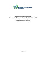 Practice Reports 'Prakse AS "DnB banka" Jēkabpils filiālē', 1.